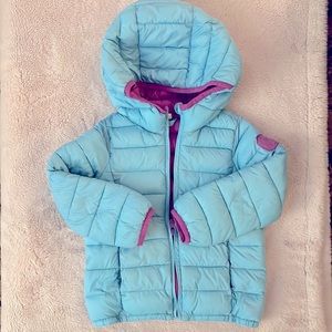 GAP Lightweight Hooded Puffer Jacket